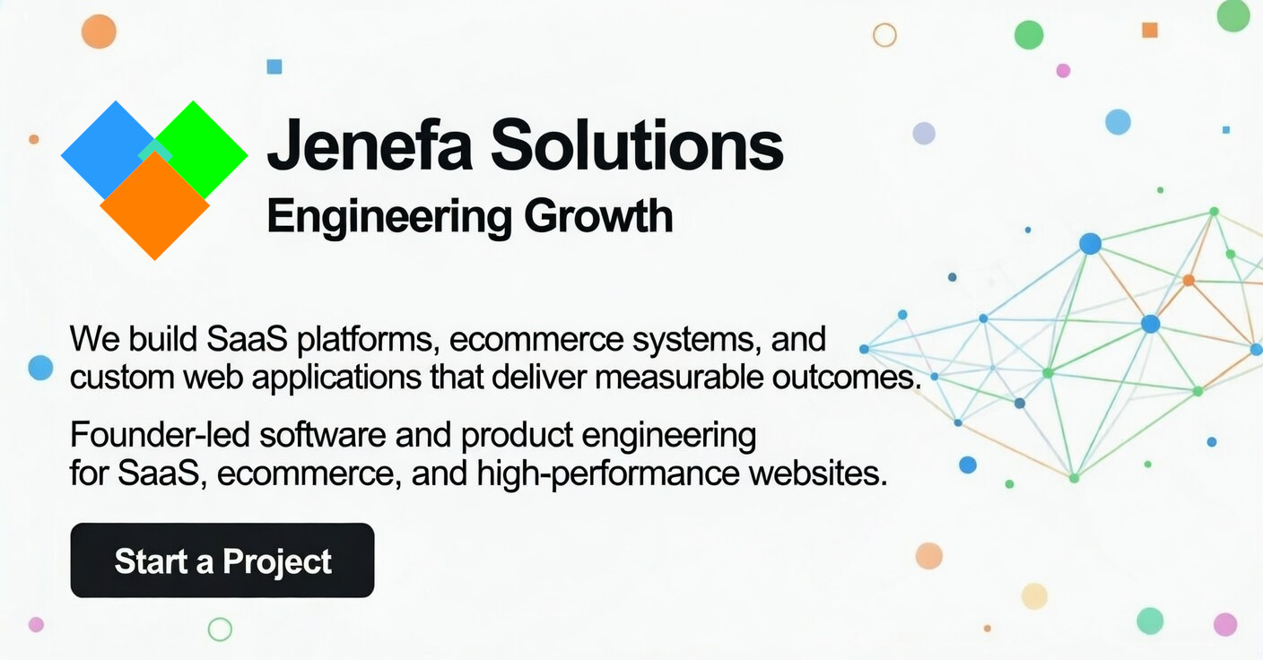 Jenefa Solutions | Software Development Company for SaaS…